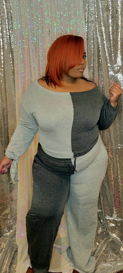 Heather Gray Demi Set