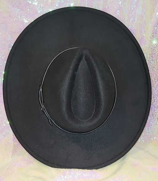 Red Bottom Fedora Hat